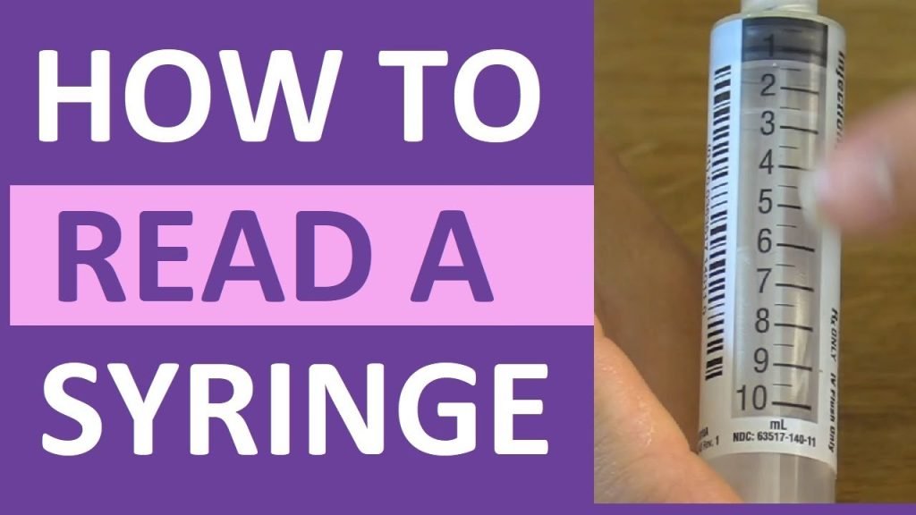 A Guide on How to Read an Insulin Syringe 1 1 ml is equal to how many units in insulin syringe